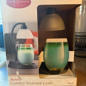 Black Candle Warmer Lamp